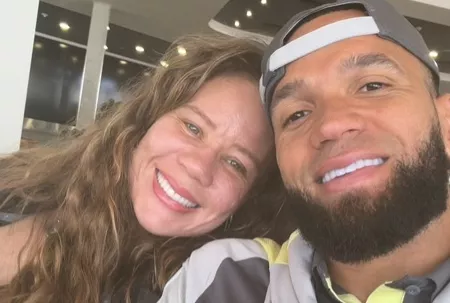 Rafaela Vieira ao lado do marido, Everson (Foto: Reprodução/Instagram/@goleiroeverson)