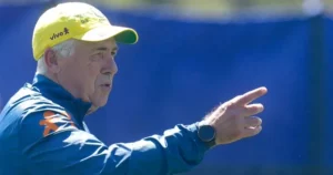 Ancelotti inicia testes na seleção com jogo no Maracanã após garantir vaga na Copa