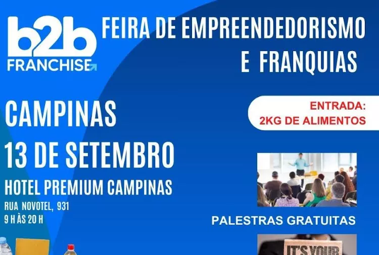 Em Campinas, Feira de Franquias e Empreendedorismo