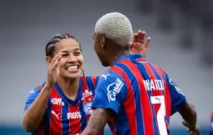 Bahia bate Bragantino nos pênaltis e vai à semifinal da Copa do Brasil Feminina