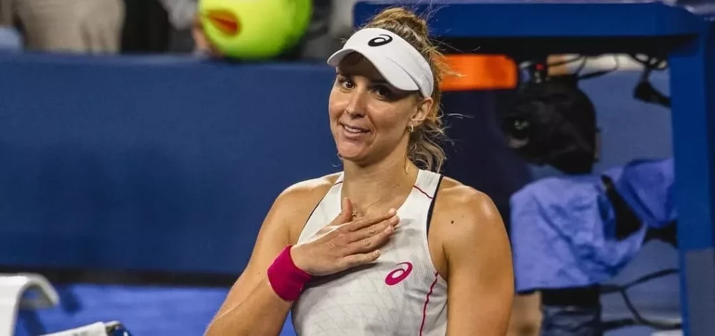 Bia Haddad explica mal-estar: ‘Me assustei, tive um momento ruim’