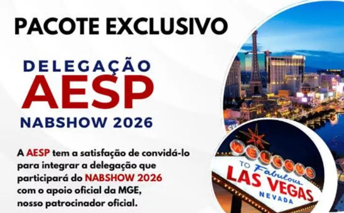AESP lança pacote exclusivo para a NAB Show 2026