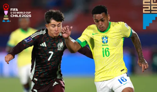 Brasil empata com o Mexico no Mundial Sub 20