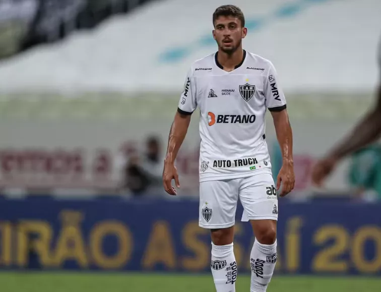 Athletic-MG confirma 2 reforços no último dia de janela 2 Luiz Filipe fez estreia profissional pelo Galo — Foto: Pedro Souza/Atlético-MG
