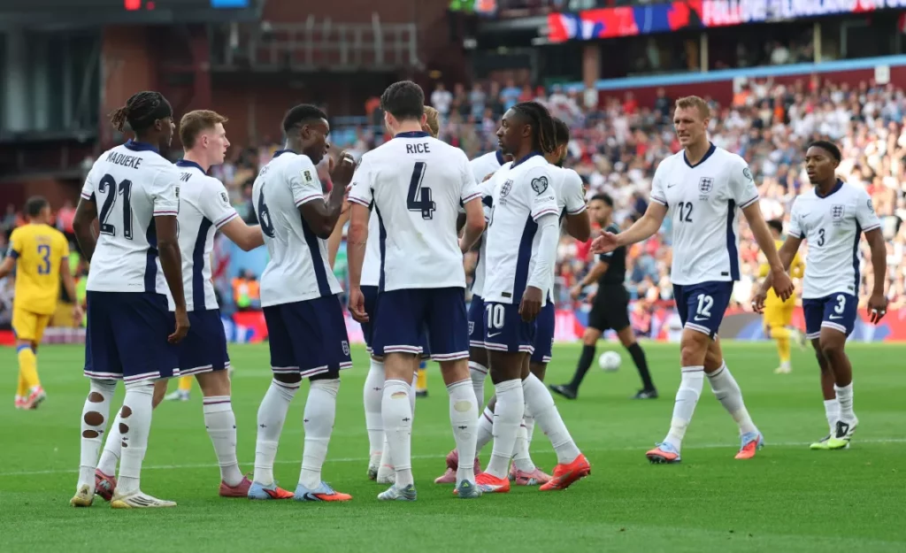 ELIMINATÓRIAS: Inglaterra joga de maneira sonolenta, mas vence Andorra