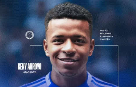 Cruzeiro confirma contratacao de Keny Arroyo