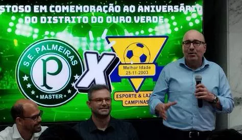 Palmeiras master vai festejar os 10 anos do Ouro Verde 2 Ouro Verde - 2025