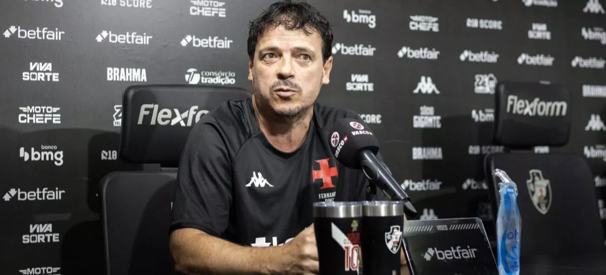 Fernando Diniz, técnico do Vasco (Foto: Matheus Lima-CRVG)