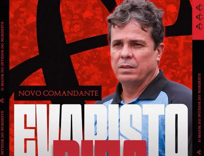 Evaristo Piza é o novo técnico do Campinense para a temporada 2026