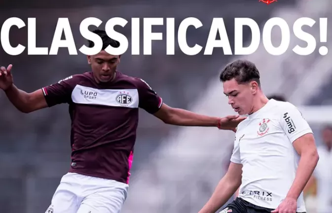 PAULISTA SUB-15: Corinthians vence a Ferroviária e garante a classificação