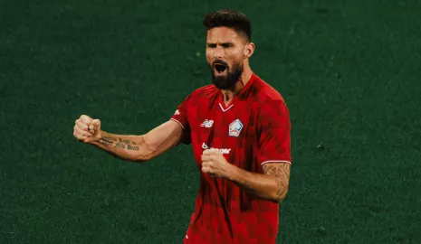 Giroud marca em vitoria do Lille na Liga Europa