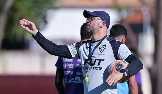 Copa Paulista: O jogo começa 0 a 0 de novo”, diz treinador do Grêmio Prudente sobre vantagem