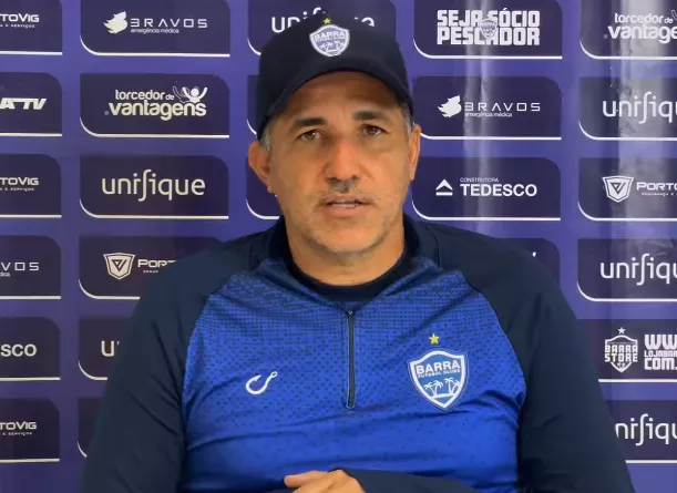 Série D: Técnico do Barra elogia a Inter, mas confia na vitória em casa