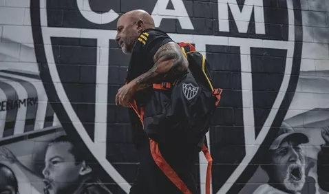 Sampaoli. Foto: Divulgação/Atlético-MG