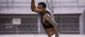 Kauan Martins vibra com pênalti decisivo pelo Primavera