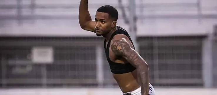 Kauan Martins vibra com pênalti decisivo pelo Primavera