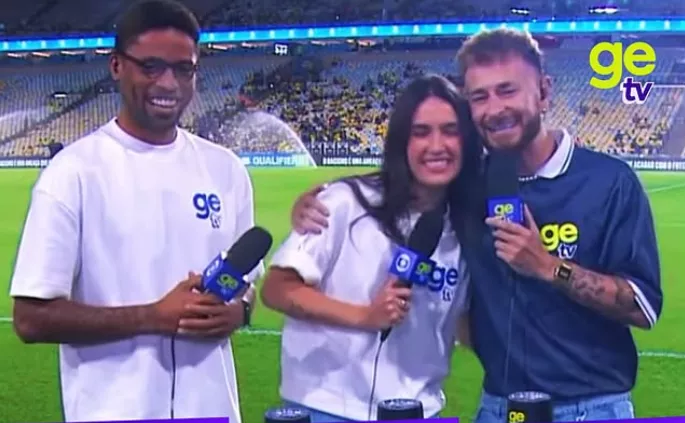 GE TV estreia com palavrão, choro e cutucadas na CazéTV