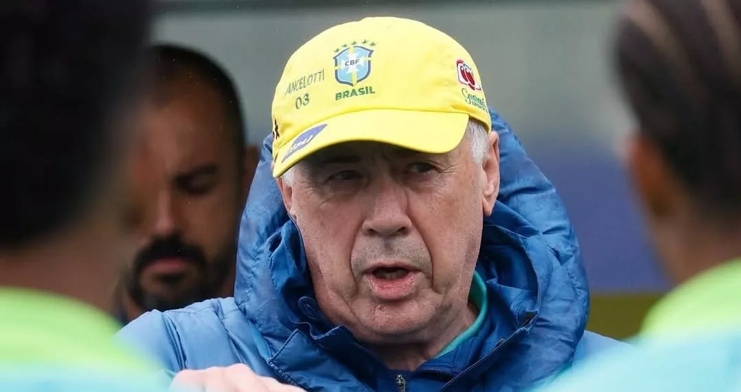 Ancelotti explica mudanças na seleção: ‘Ideia é mudar um pouco’