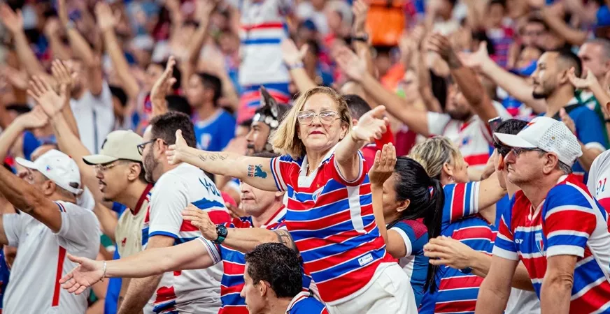 Fortaleza x Sport: parcial indica Arena Castelão cheia