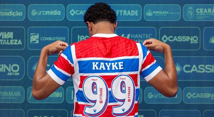Kayque. Foto: Mateus Lotif/Fortaleza