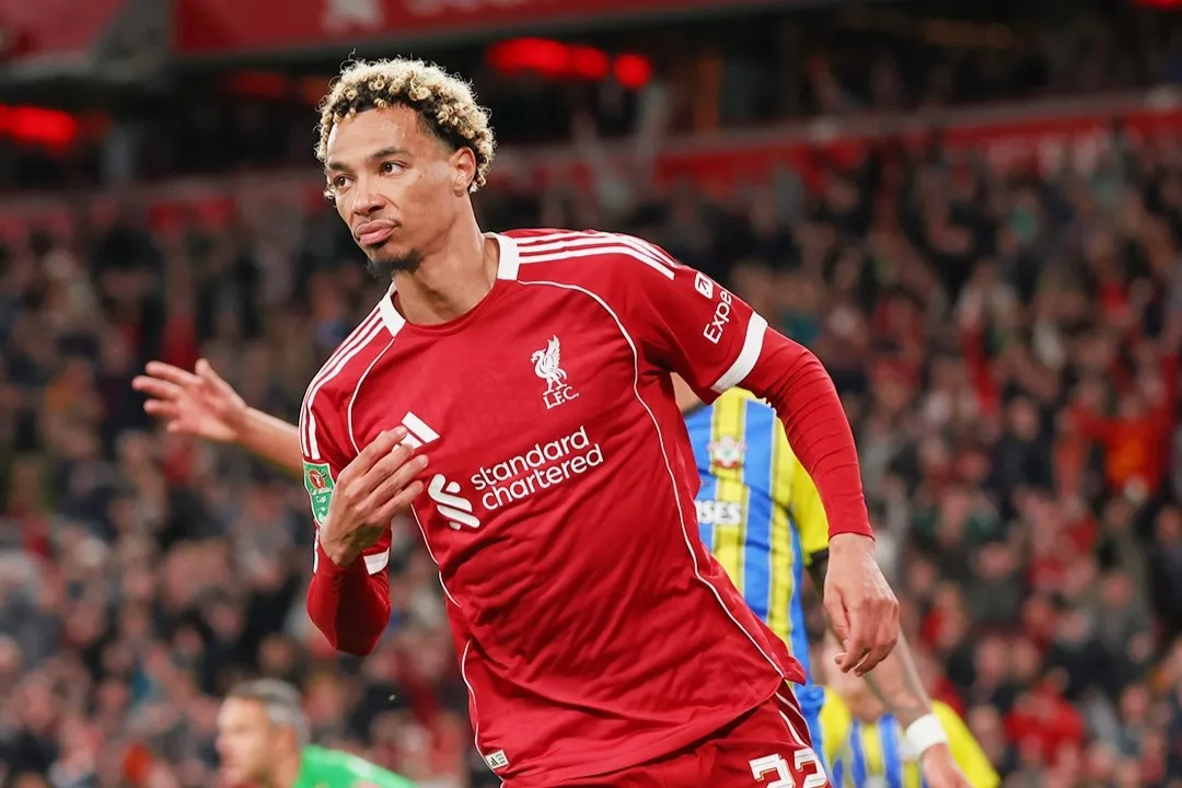 Reservas do Liverpool eliminam Southampton na Copa da Liga