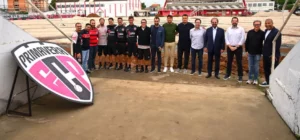 Presidente da FPF visita obras no Estádio do Primavera