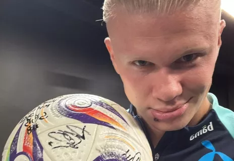 Haaland. Foto: Reprodução/Instagram/@erling