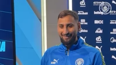 ‘Quero fazer história’, afirma Donnarumma ao chegar no Manchester City