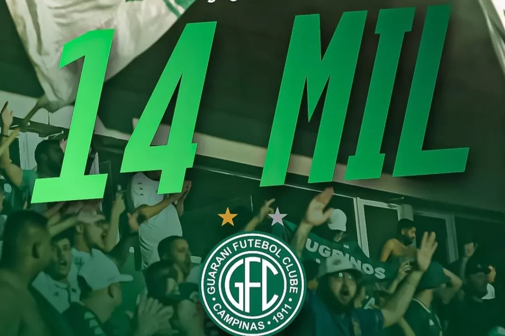 Guarani chega a 14 mil ingressos vendidos para o dérbi 211 na Série C (Foto: Divulgação)