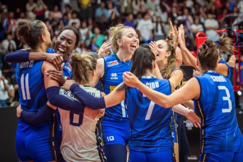 Seleção italiana feminina conquista Mundial de vôlei e caminha para se tornar 'lenda' (Foto: Divulgação)