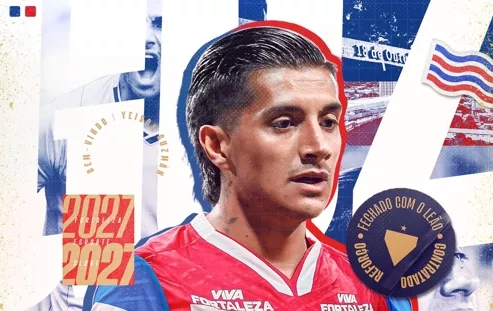 Yeison Guzmán. Foto: Divulgação/Fortaleza