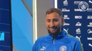 'Quero fazer história', afirma Donnarumma ao chegar no Manchester City