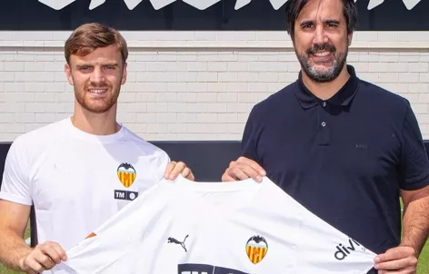 Lucas Beltrán. Foto: Divulgação/Valencia