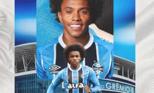 Grêmio oficializa Willian até 2026 para reforçar o meio-campo