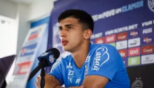 Sanabria destaca adaptação no Bahia antes de duelo com Cruzeiro
