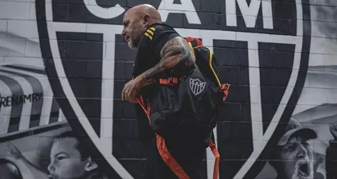 Sampaoli. Foto: Divulgação/Atlético-MG