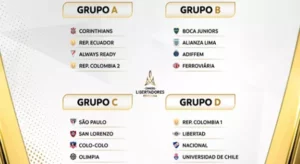 Com 3 brasileiros, veja os grupos da Libertadores Feminina