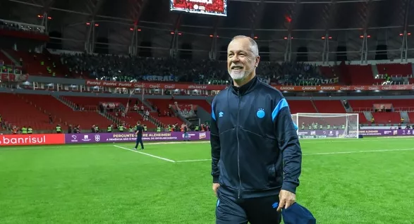Mano Menezes. Foto: Lucas Uebel/Grêmio