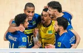 Brasil bate República Checa e vai às oitavas do Mundial de vôlei
