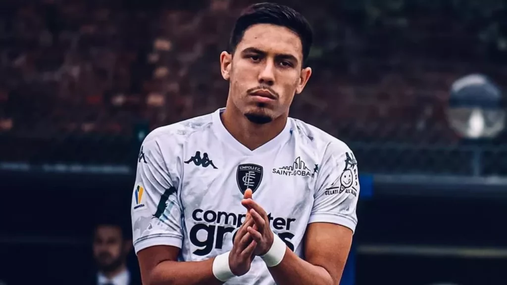 Jovem Brayan estava no Empoli, da Itália. Foto: Divulgação/Empoli