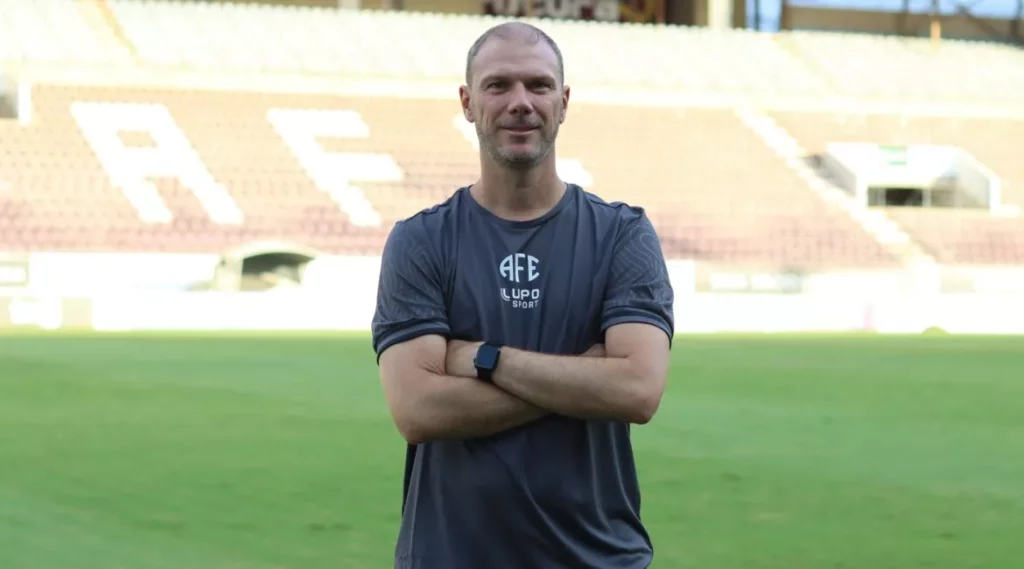 Vinícius Bergantin, novo técnico do Avaí