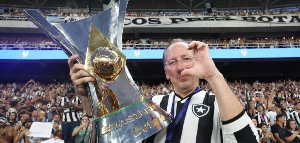John Textor, dono da SAF do Botafogo (Foto: Vítor Silva-BFR)
