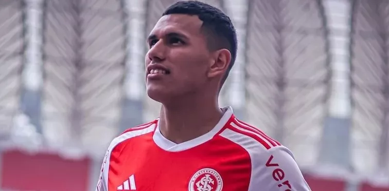 Braian Aguirre. Foto: Ricardo Duarte/Internacional