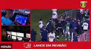 Briga generalizada entre líderes da Série B deixa 6 expulsos 2 Série B - 2025