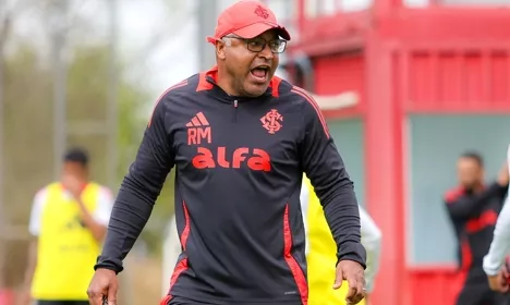 Roger Machado. Foto: Ricardo Duarte/Internacional