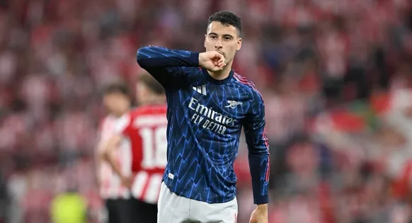 Martinelli brilha em vitória do Arsenal na Champions League 2025