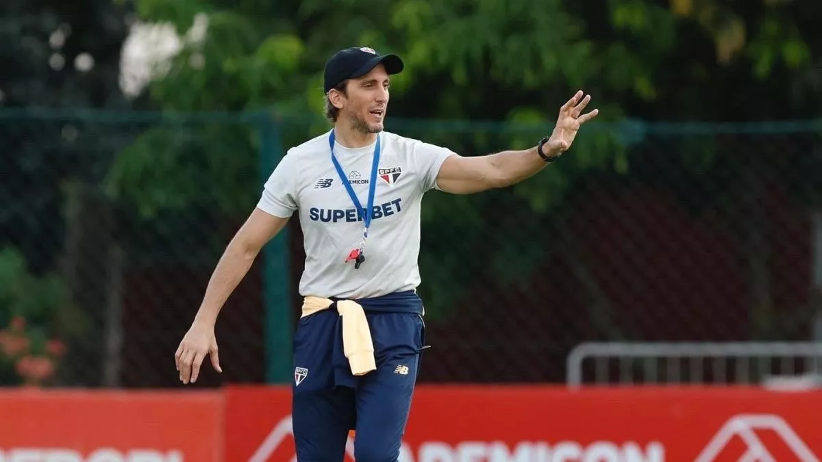 Zubeldía exalta São Paulo após deixar o clube: 'Será campeão da Libertadores' (Foto: Rubens Chiri / saopaulofc)