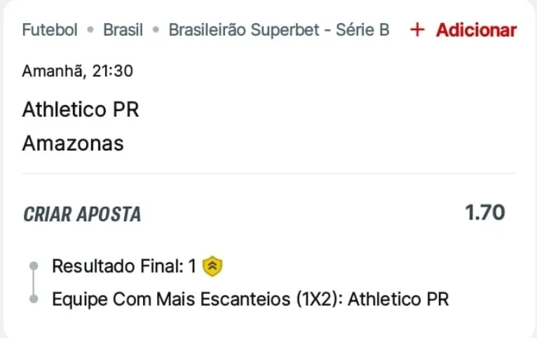 Athletico-PR x Amazonas - Onde assistir, escalações e arbitragem 2 0Q7Ztl2P image