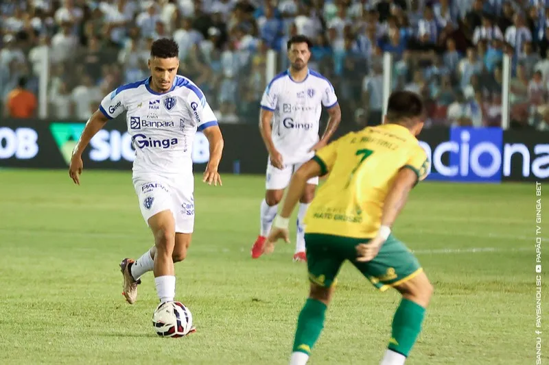 Paysandu 1 x 1 Cuiabá - Empate em Belém não ajuda ninguém (Foto: Jorge Luís Totti/Paysandu)
