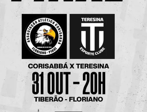 PIAUIENSE SÉRIE B: Campeão será conhecido nesta sexta-feira entre Teresina e Corisabbá